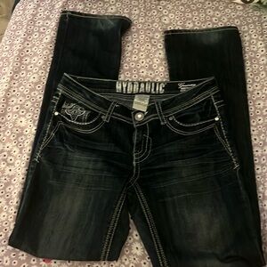 original slim boot low waisted jeans